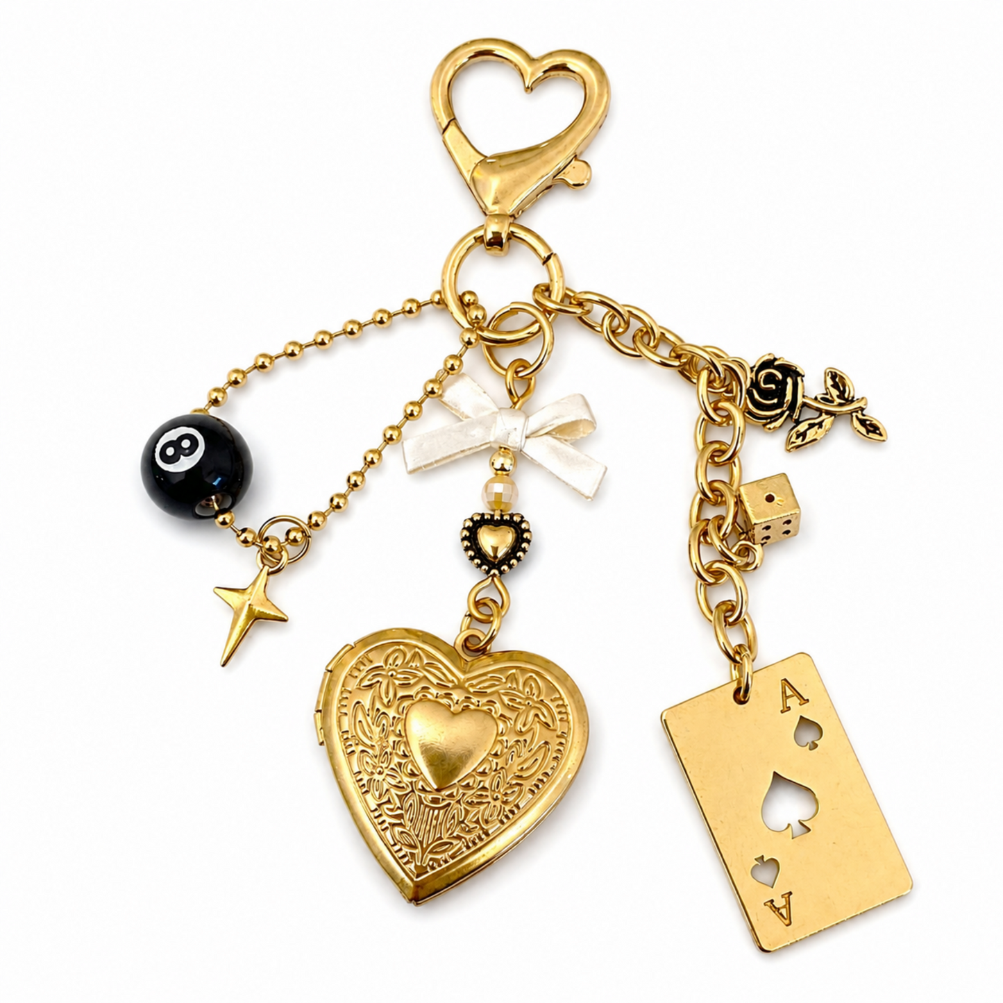 Aced Bag Charm - EVRYJEWELS