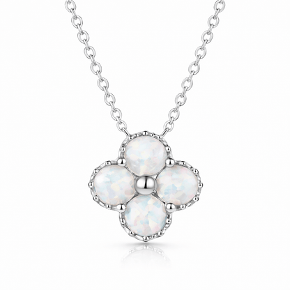 Opal Blossom Necklace - EVRYJEWELS