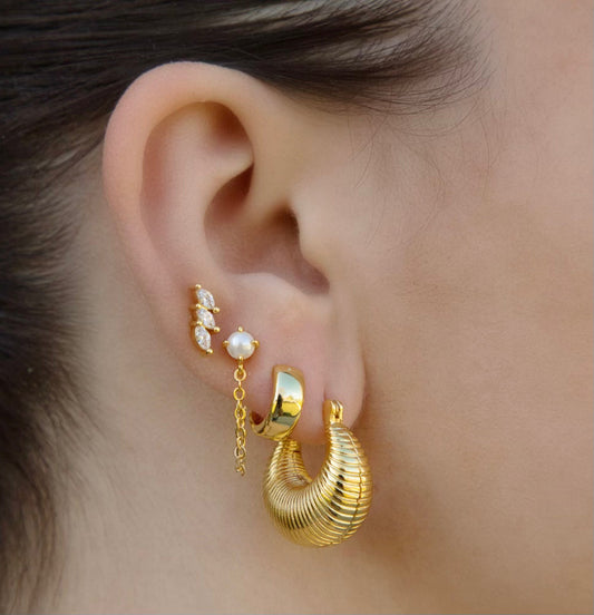 Girly Pearly Earrings - EVRYJEWELS