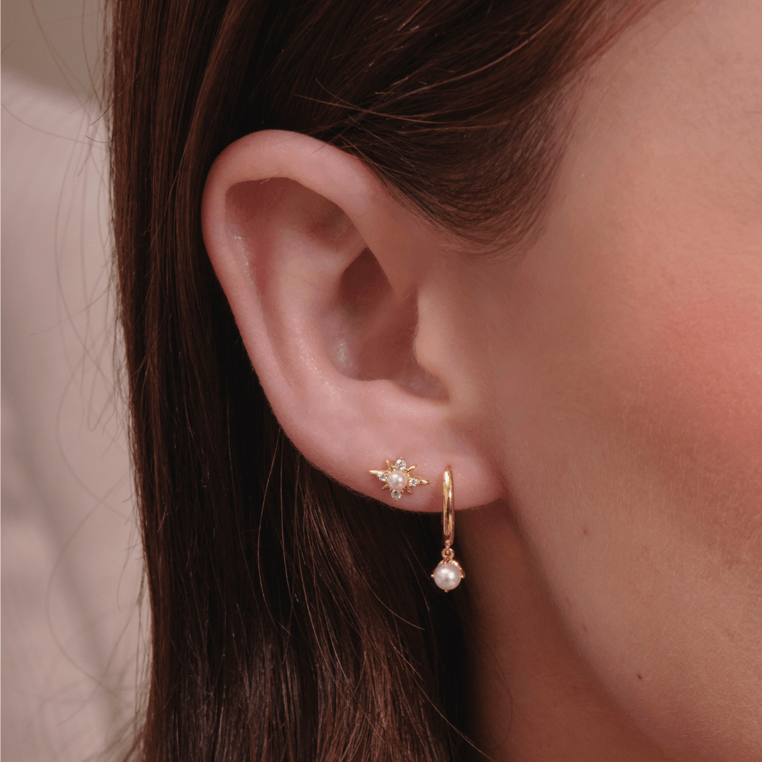 Ivory Earrings - EVRYJEWELS