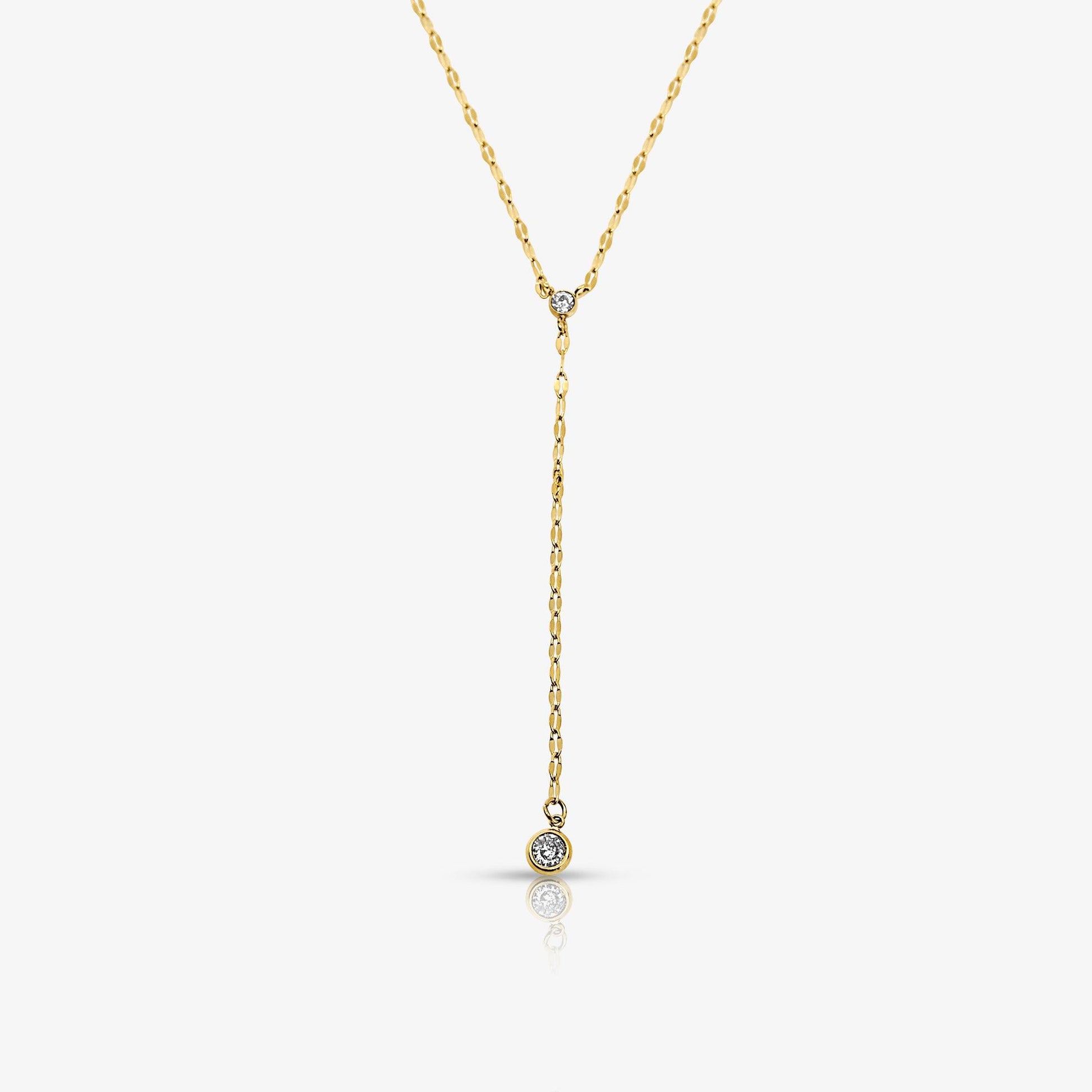 Falling Star Lariat Necklace - EVRYJEWELS