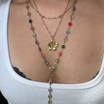 Sunset Glow Rainbow Necklace Set - EVRYJEWELS
