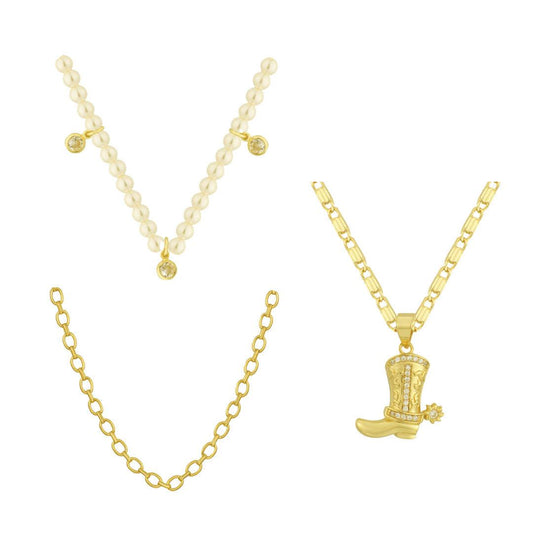 Rodeo Royale Bundle: 3 Piece Necklace Bundle - EVRYJEWELS