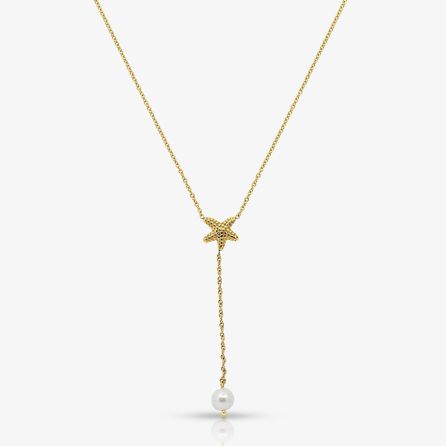 Pearly Sea Lariat Necklace - EVRYJEWELS
