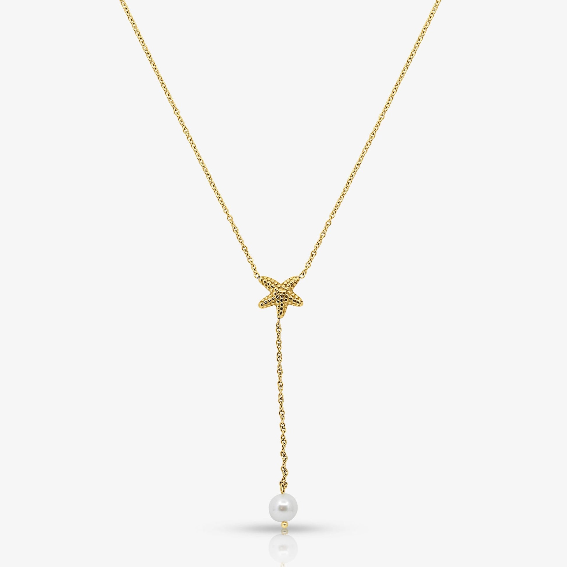Pearly Sea Lariat Necklace - EVRYJEWELS