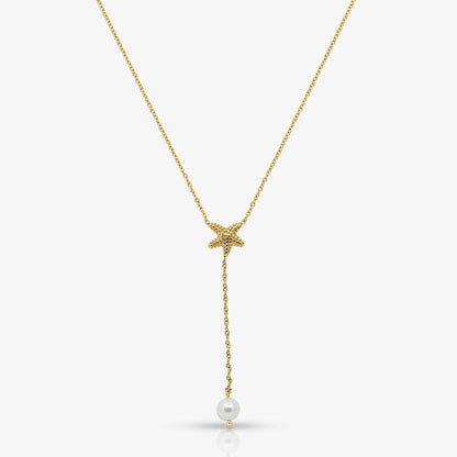 Pearly Sea Lariat Necklace - EVRYJEWELS